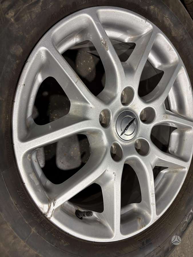 Chrysler Pacifica, light alloy, R17