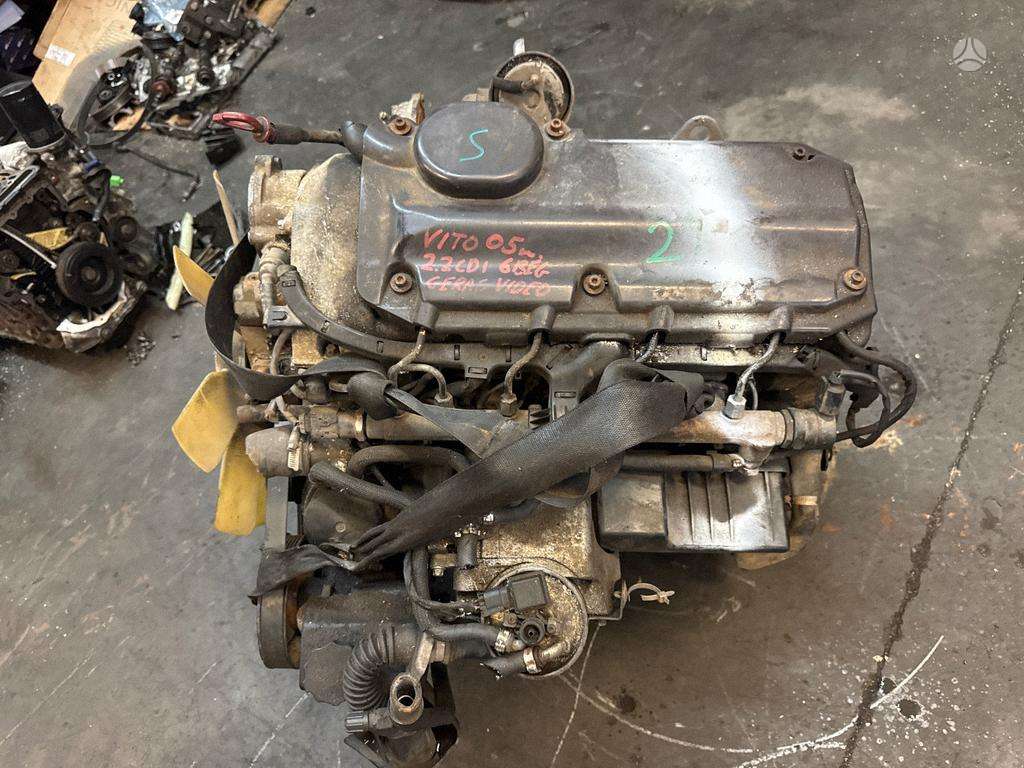 Mercedes-Benz Vito, 646980, gearbox, engine