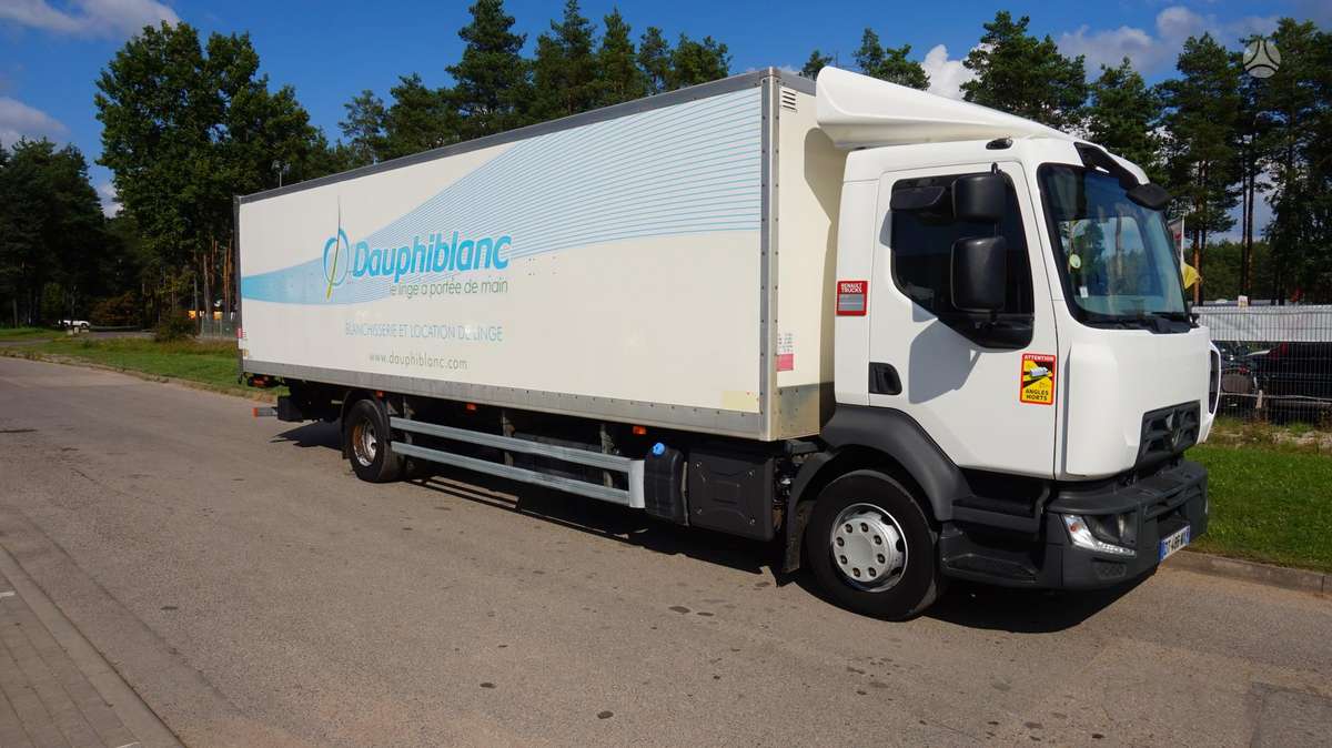 Renault D, box trucks / box vans