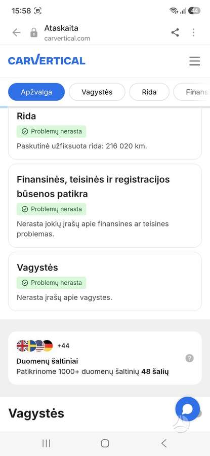 Skoda Octavia, 2.0 l., Универсал