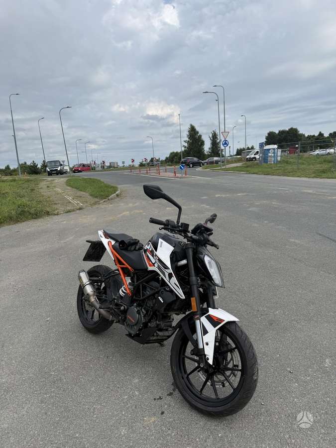 KTM Duke 125cc, street / classic