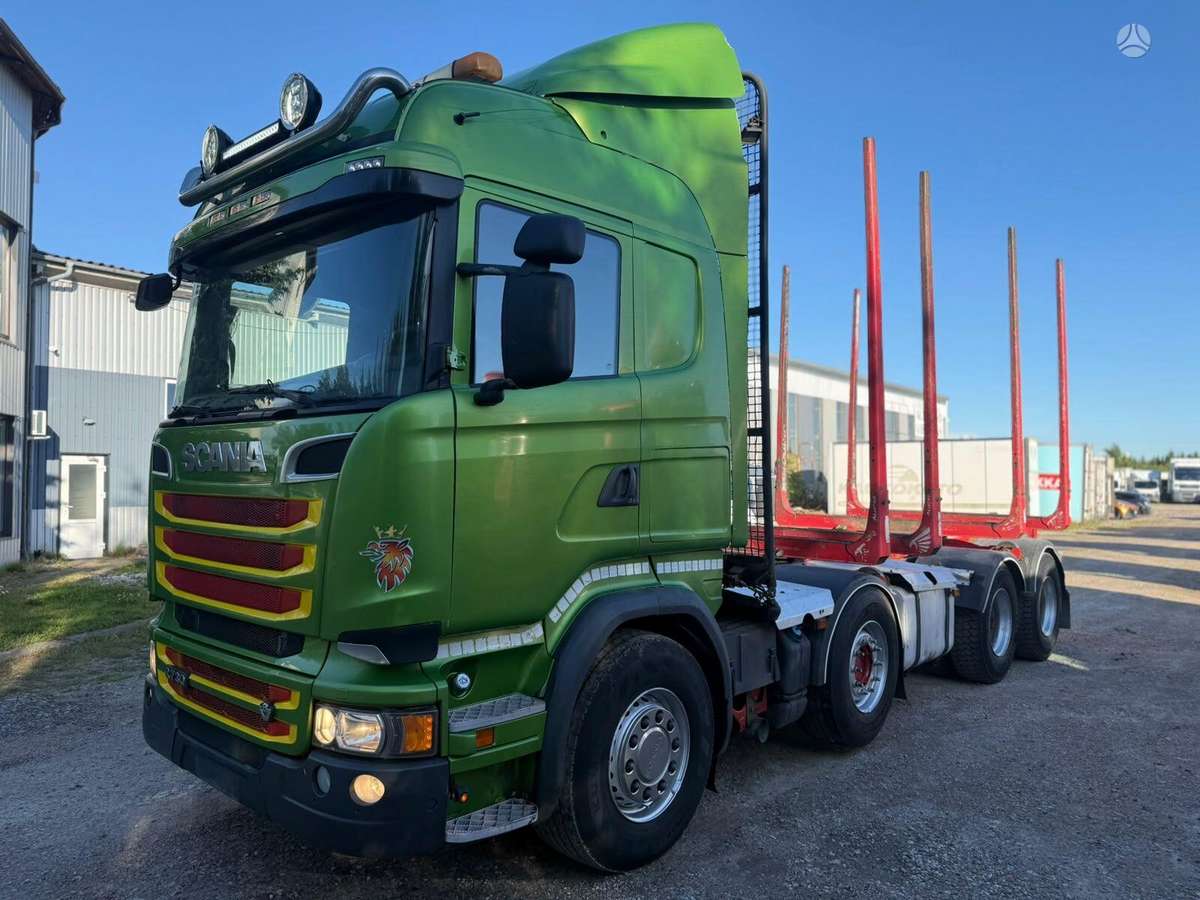 Scania R730 8X4 Full Steel, шасси