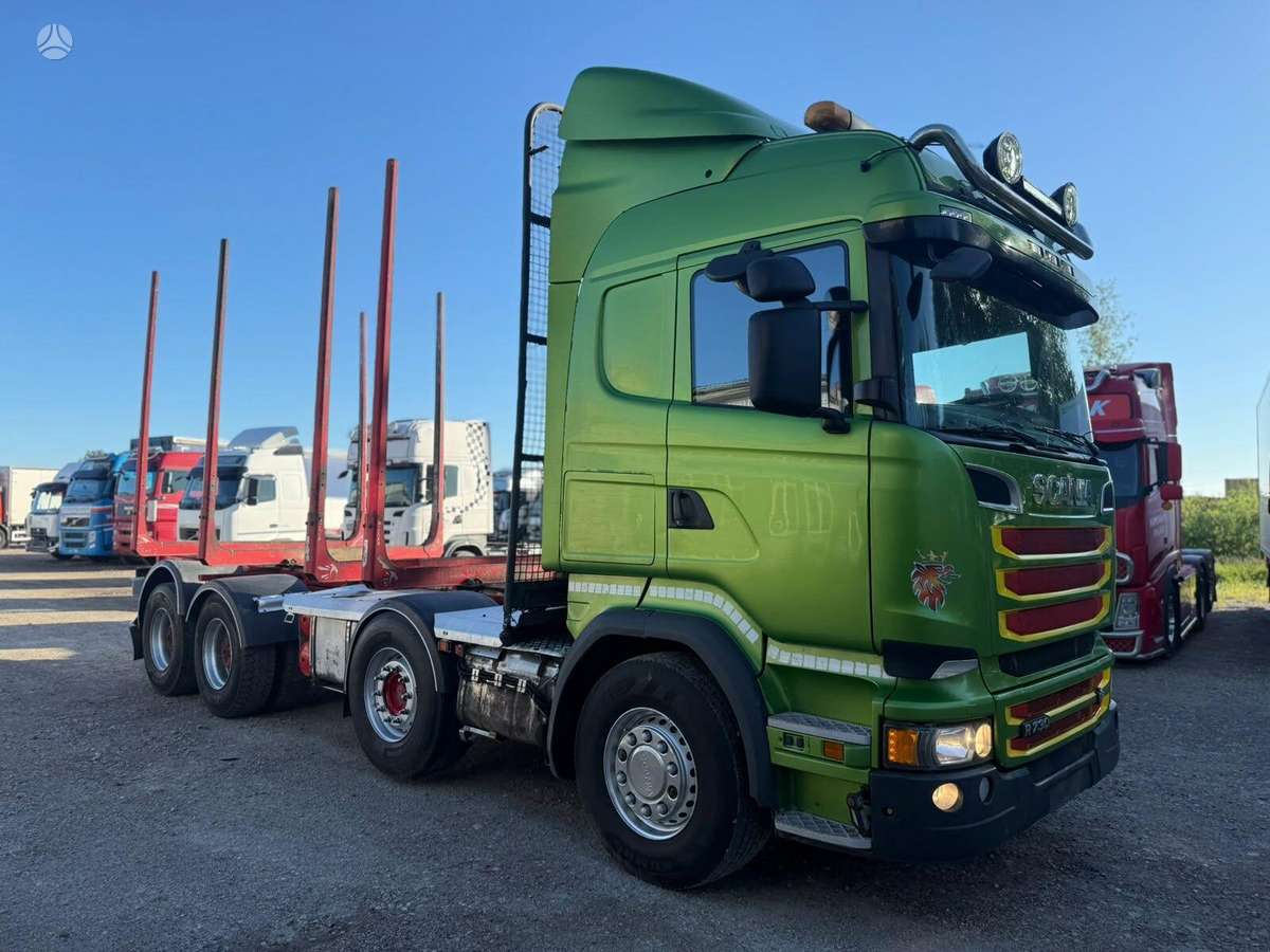 Scania R730 8X4 Full Steel, шасси