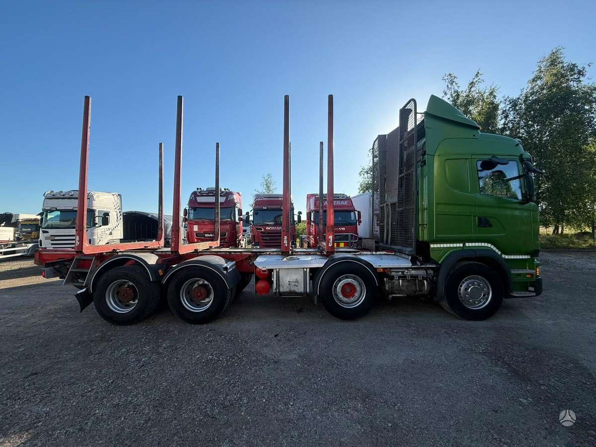 Scania R730 8X4 Full Steel, шасси