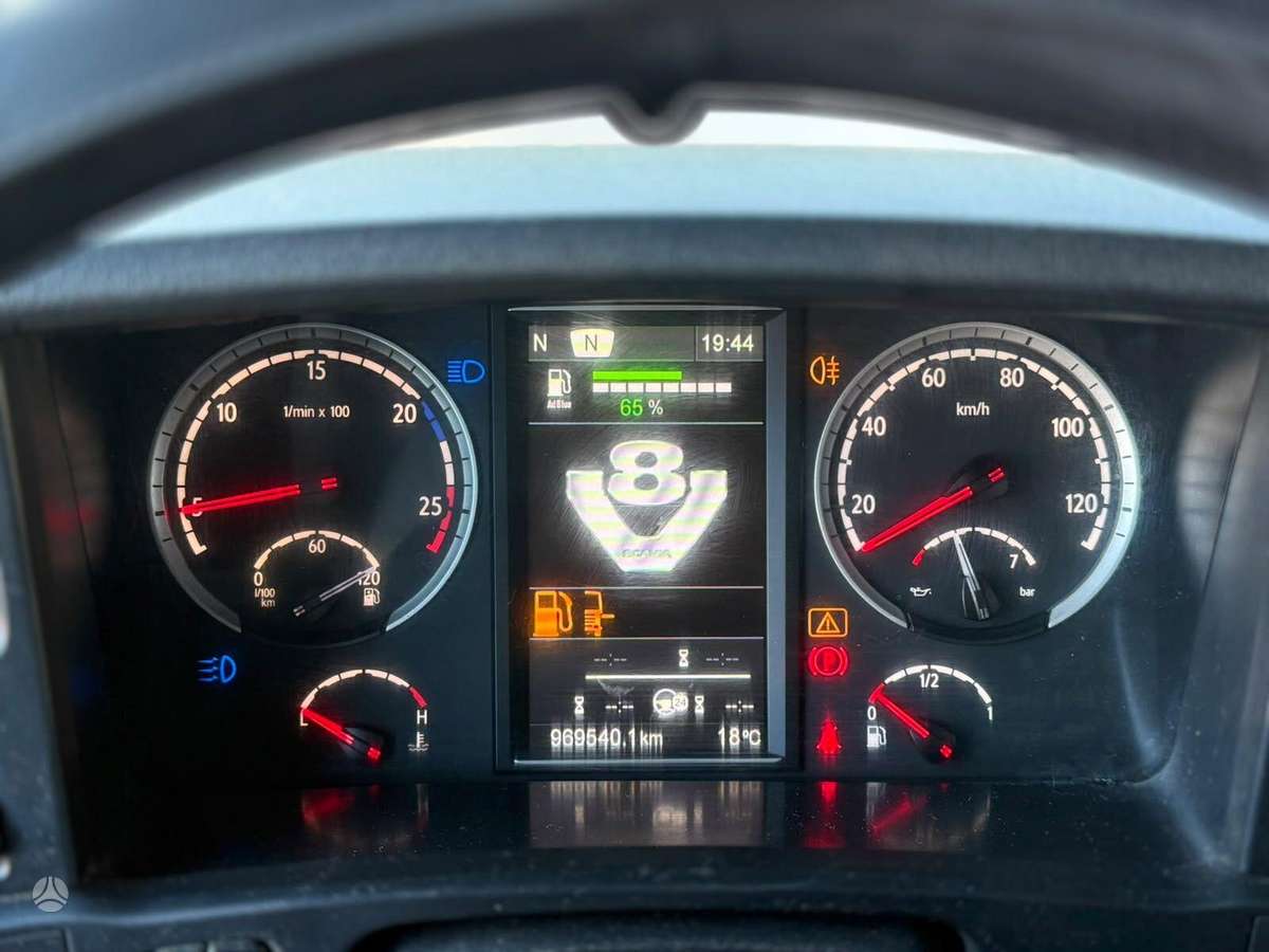 Scania R730 8X4 Full Steel, шасси
