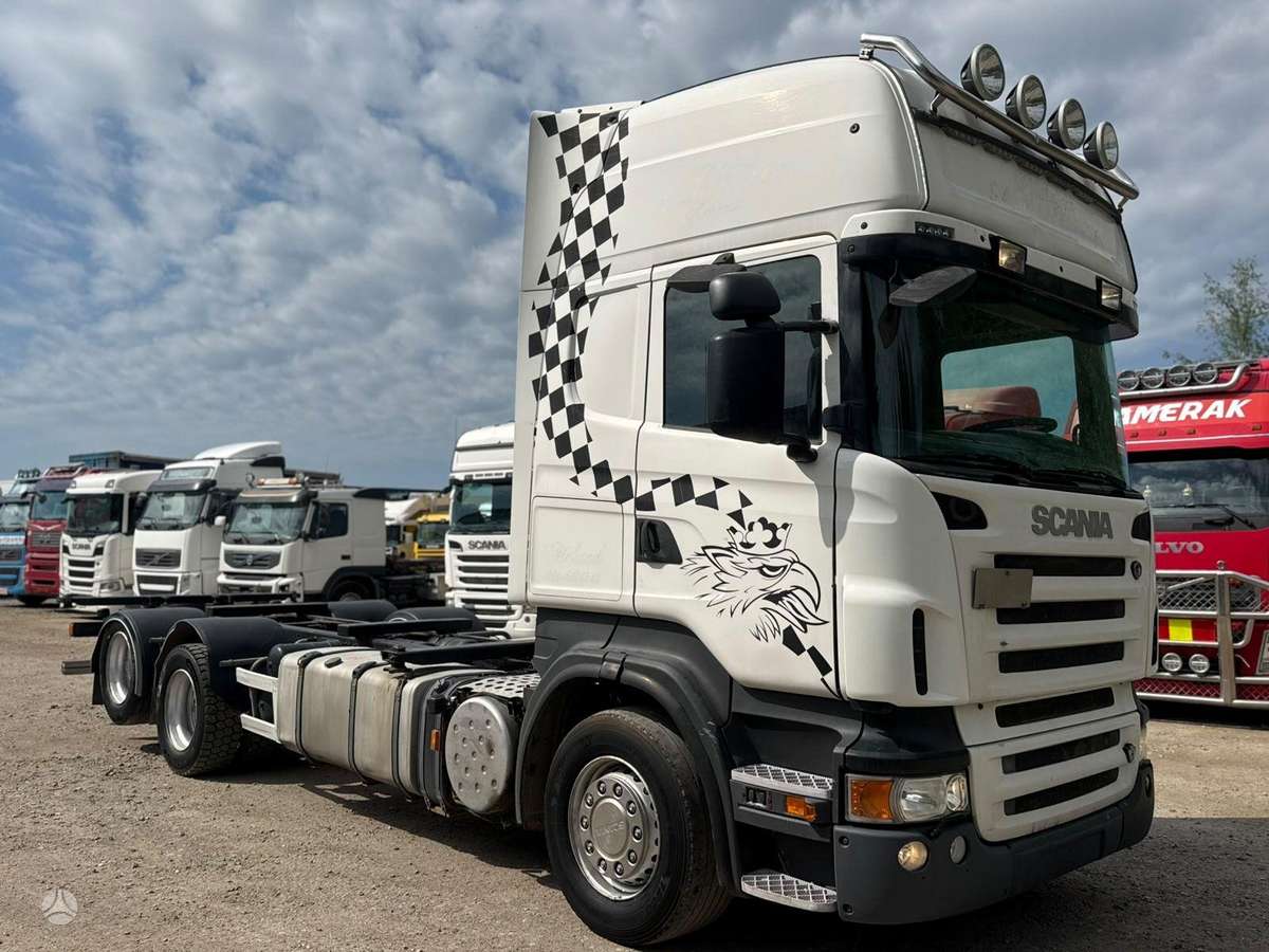 Scania R500 V8 PDE Retarder, container trucks