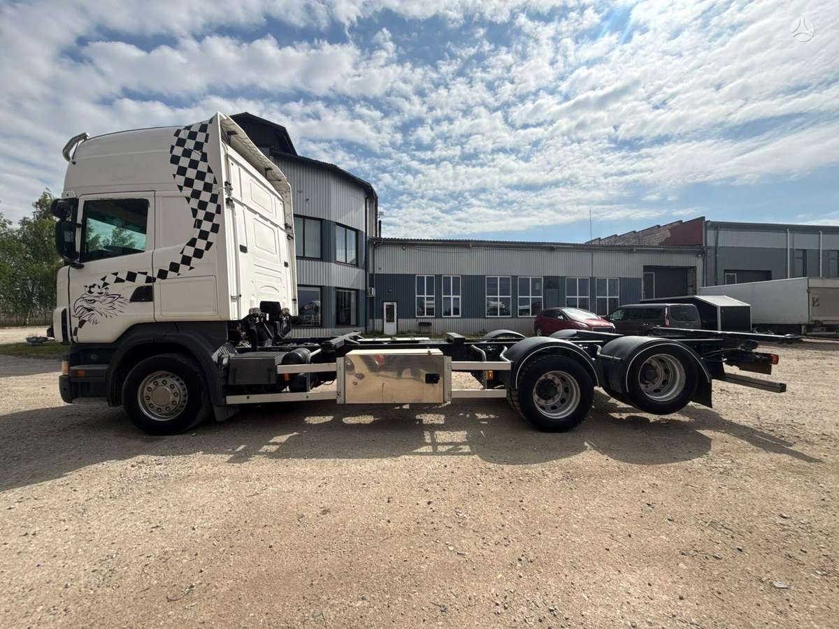 Scania R500 V8 PDE Retarder, container trucks
