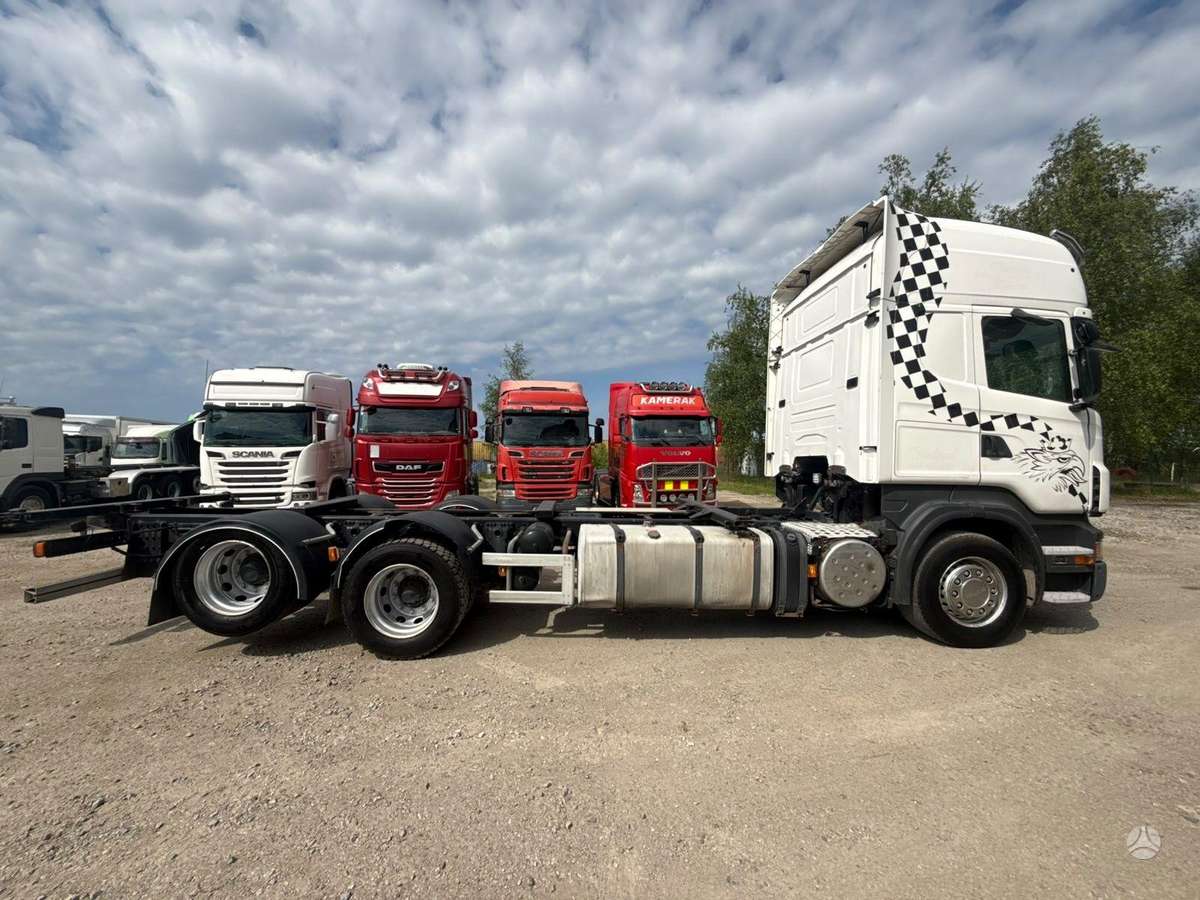 Scania R500 V8 PDE Retarder, container trucks