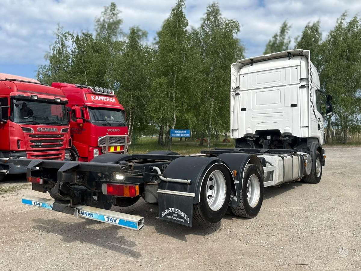 Scania R500 V8 PDE Retarder, container trucks