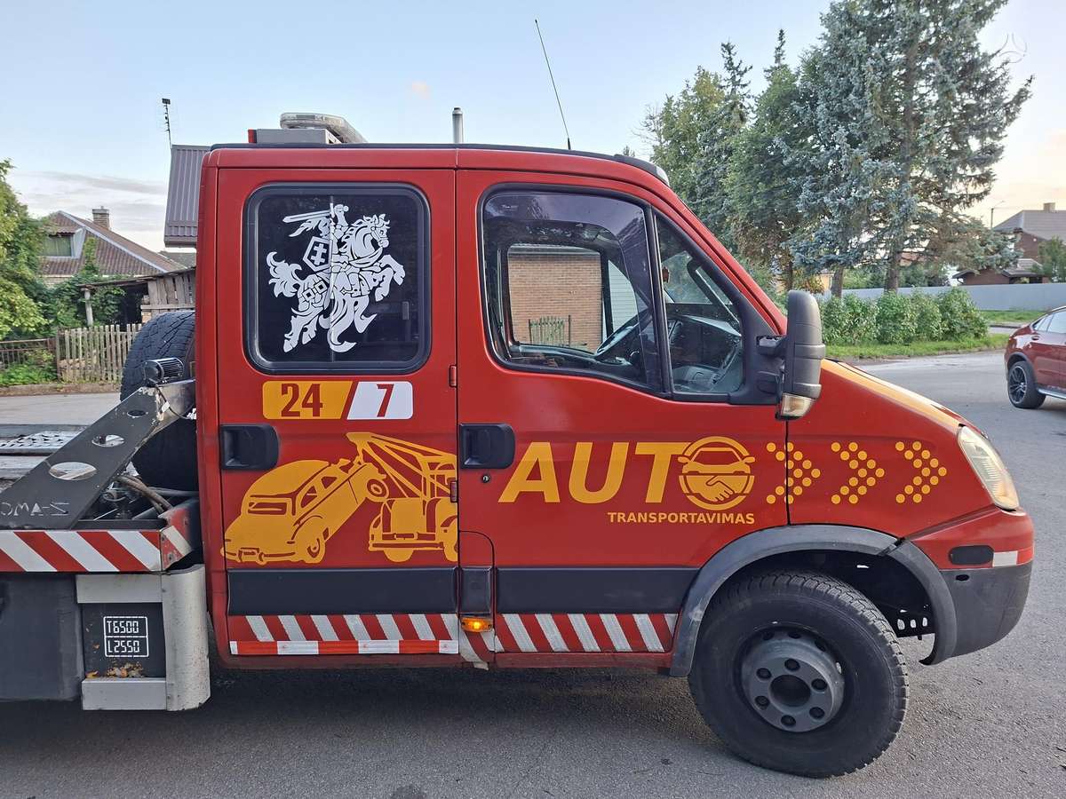 Iveco 65c18, автовозы