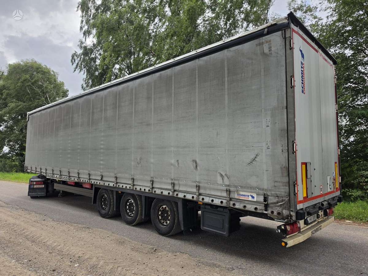 Schmitz MEGA pakeliamas stogas, užuolaidinės / tentinės