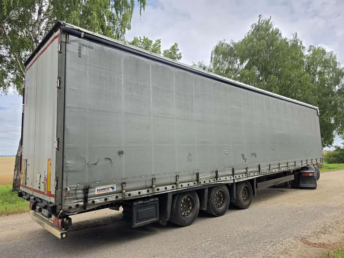 Schmitz MEGA pakeliamas stogas, užuolaidinės / tentinės