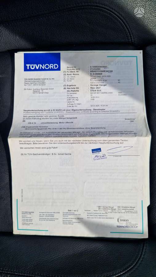 BMW 320, 2.0 l., Кабриолет