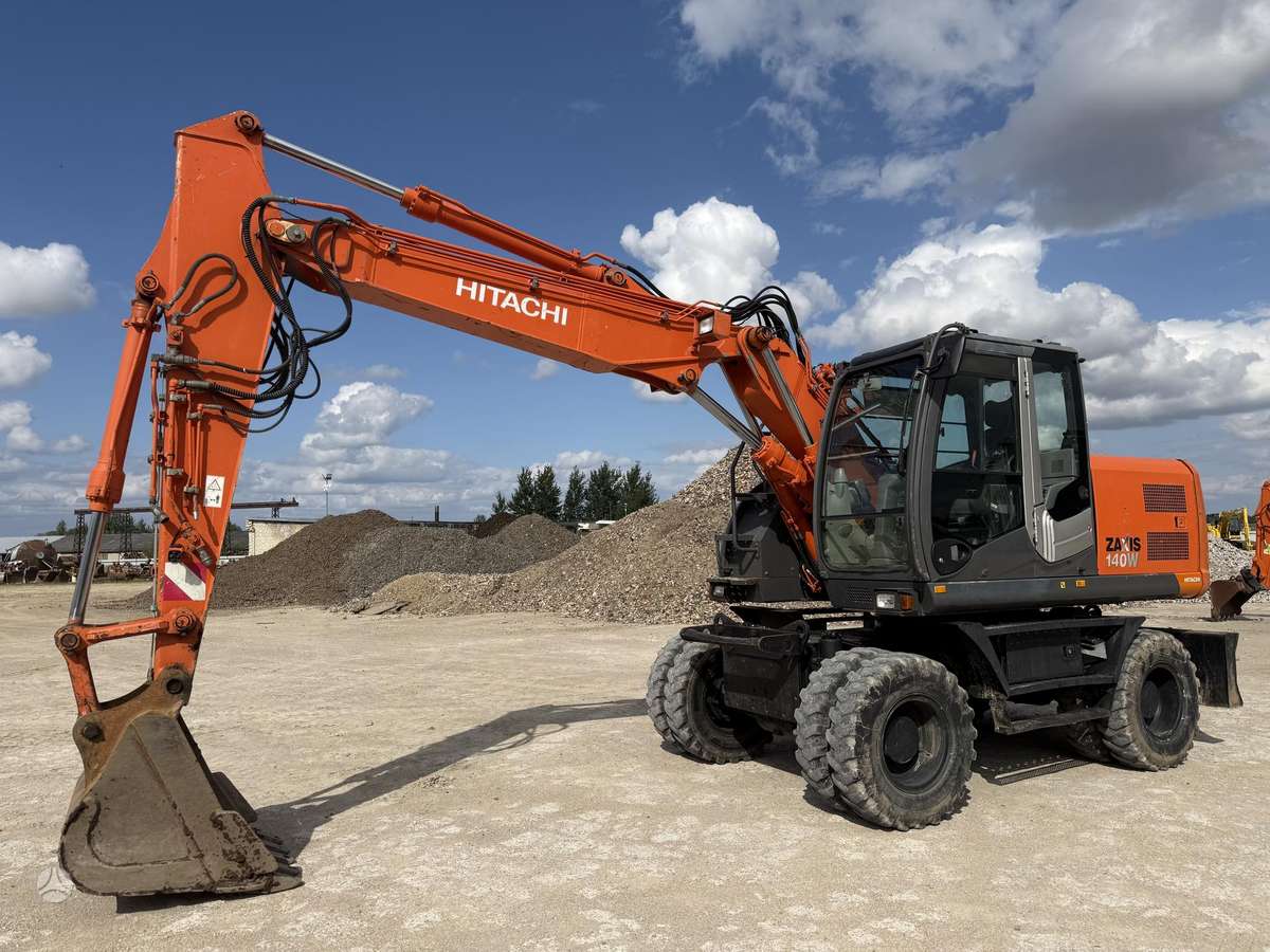Hitachi ZX 140 W, экскаваторы