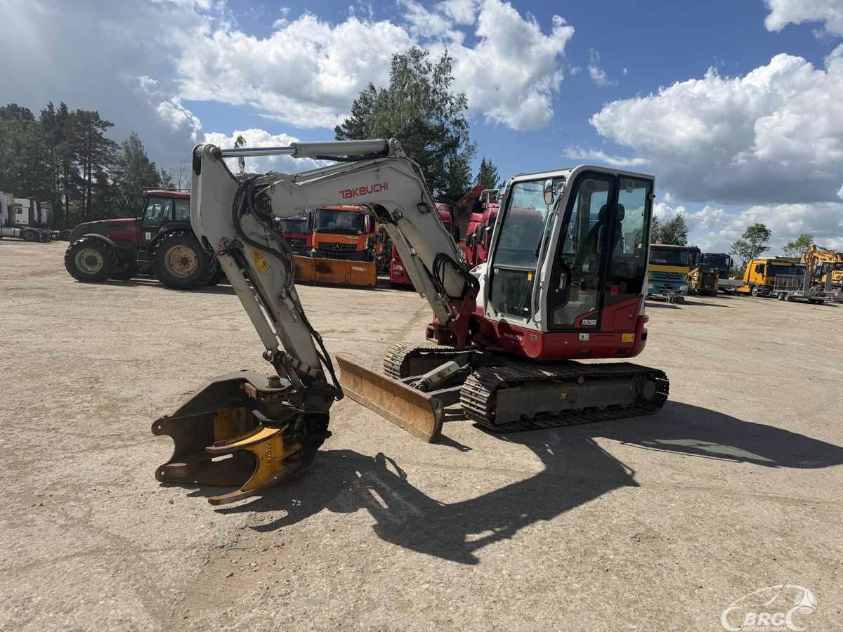 Takeuchi TB260 TMK300, excavator