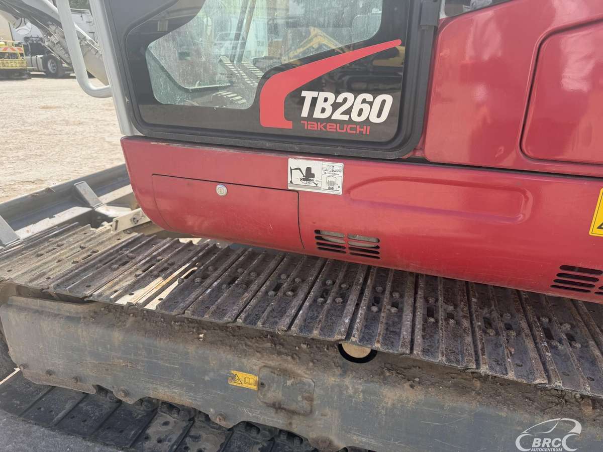 Takeuchi TB260 TMK300, excavator
