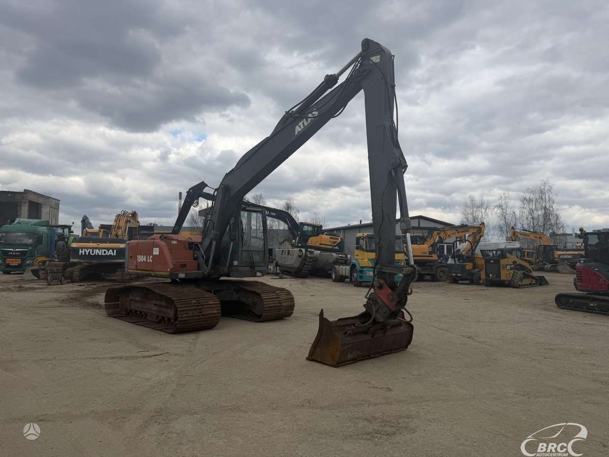 Atlas 1504 Long reach, экскаваторы