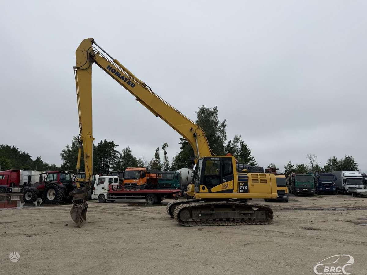 Komatsu PC210LC-11EO Long Reach, excavator