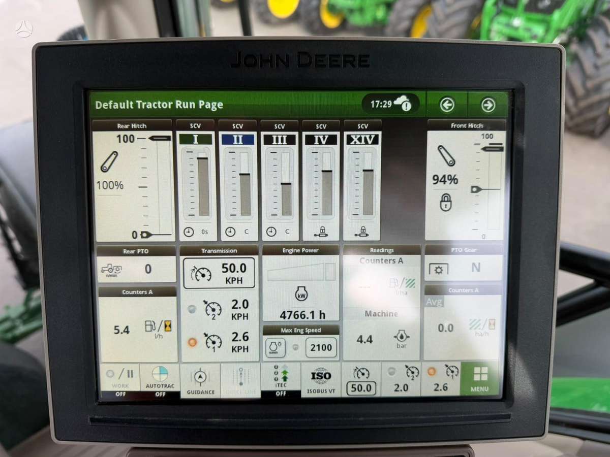 John Deere 6215R, tractors