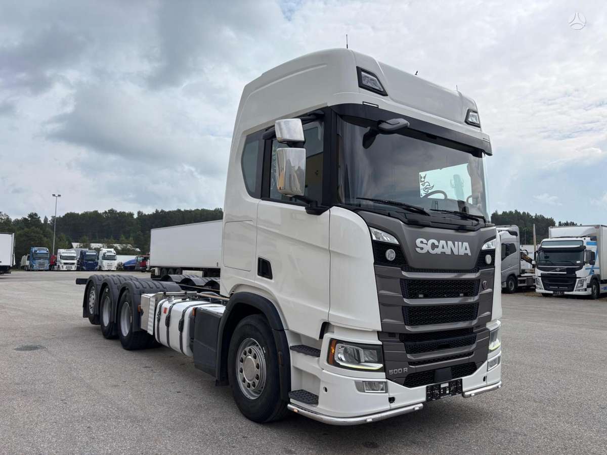 Scania R500, cab-chassis trucks
