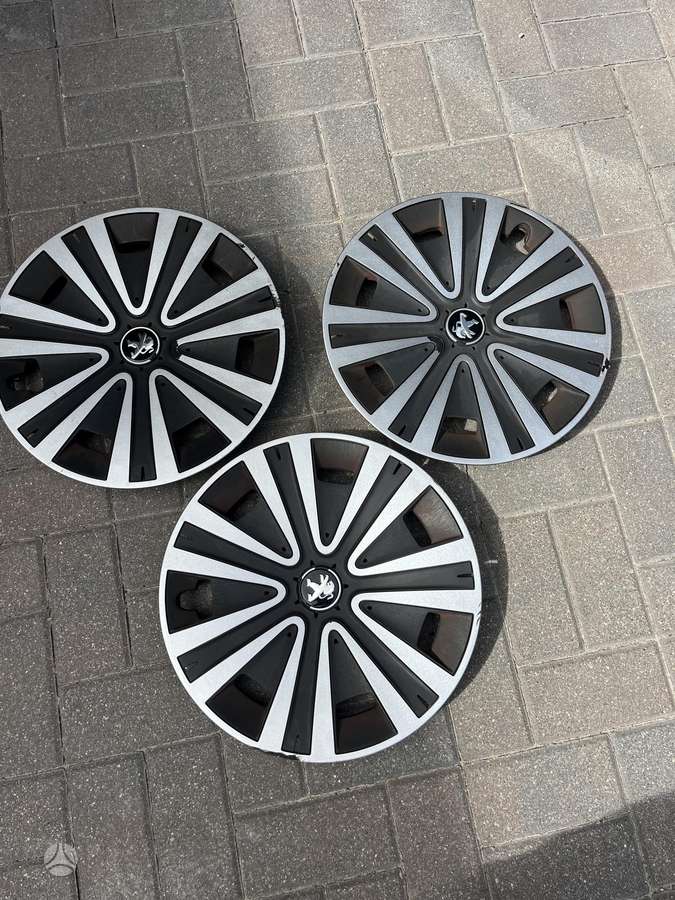 Peugeot, wheel covers, R15