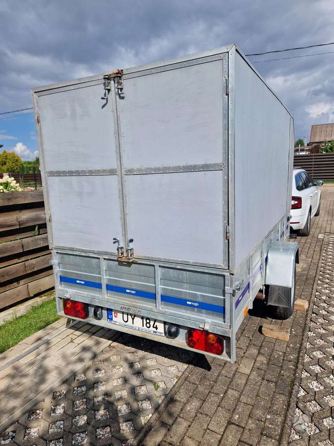 Wnp Suski SP1, passenger car trailers
