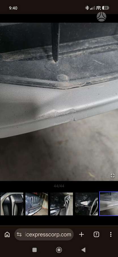 BMW X1 bamperi