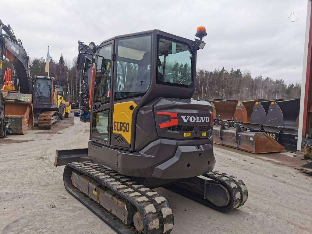 Volvo ECR 50, mini excavator