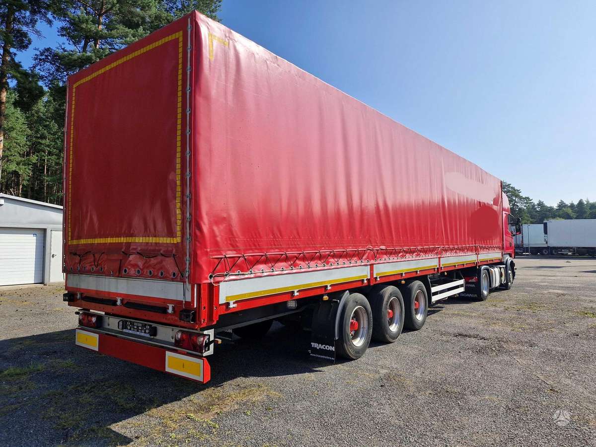 -Kita- Tracon Trailers, бортовые с тентом