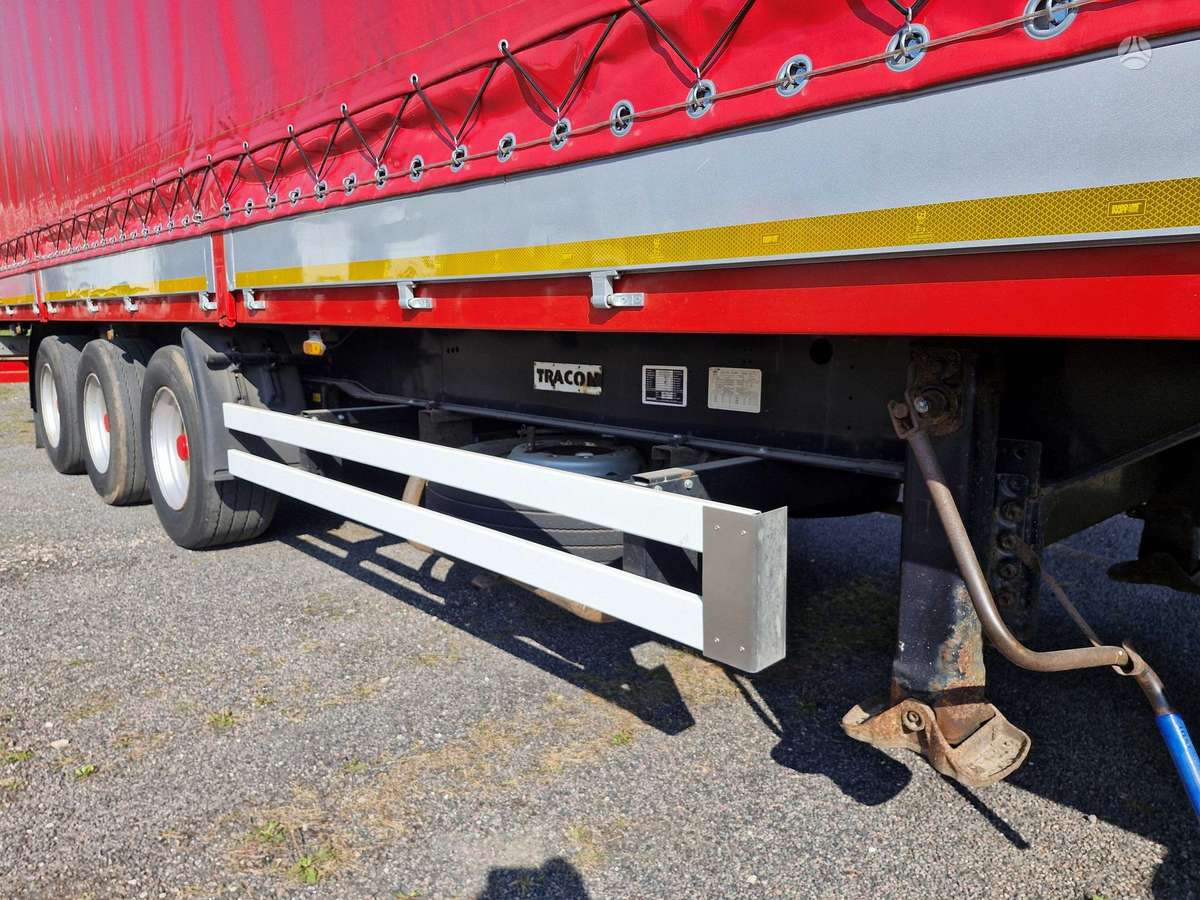 -Kita- Tracon Trailers, бортовые с тентом