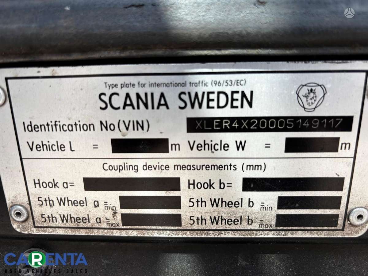Scania R420 Manual, double sleeper