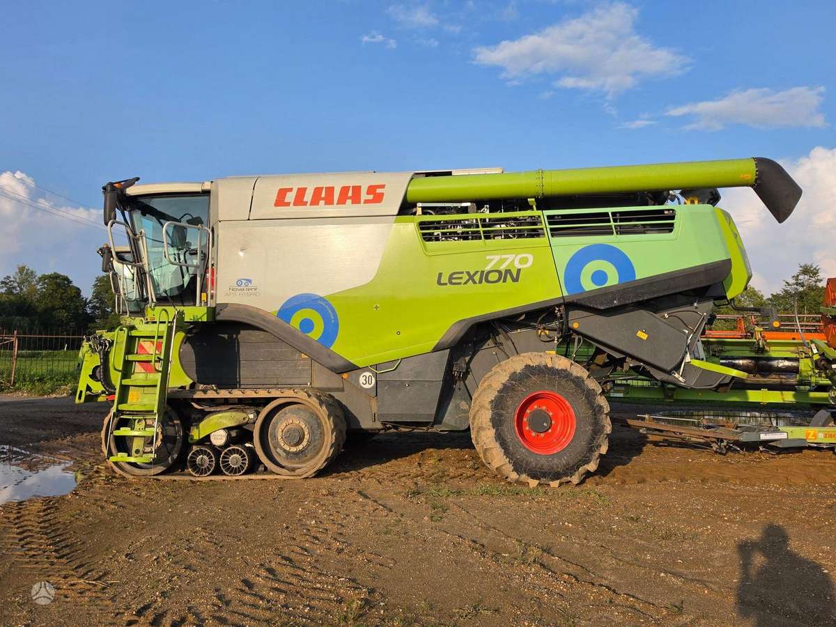 Claas Lexion 770TT, kombainai