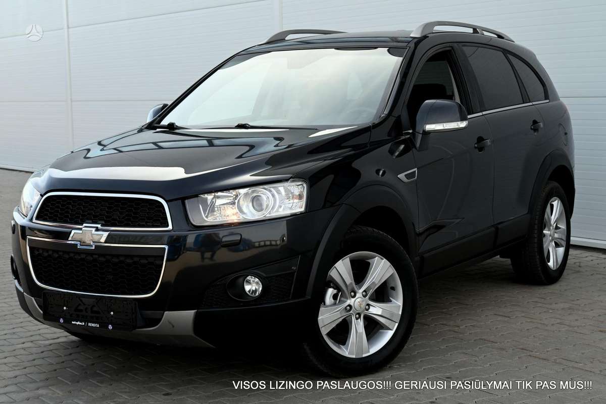 Chevrolet Captiva 2012 — салон