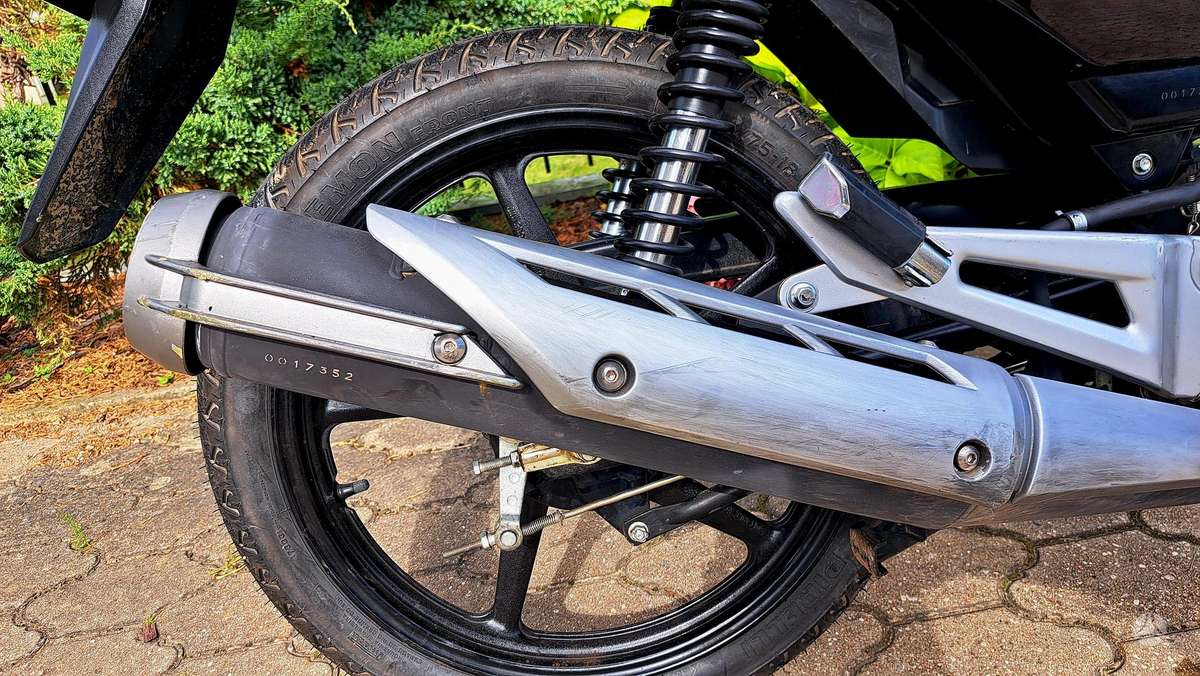 Yamaha YBR 125cc, street / classic