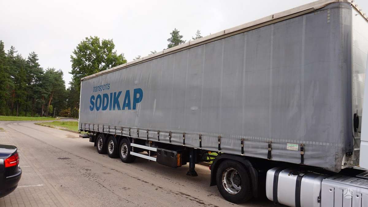 Lecitrailer, užuolaidinės / tentinės