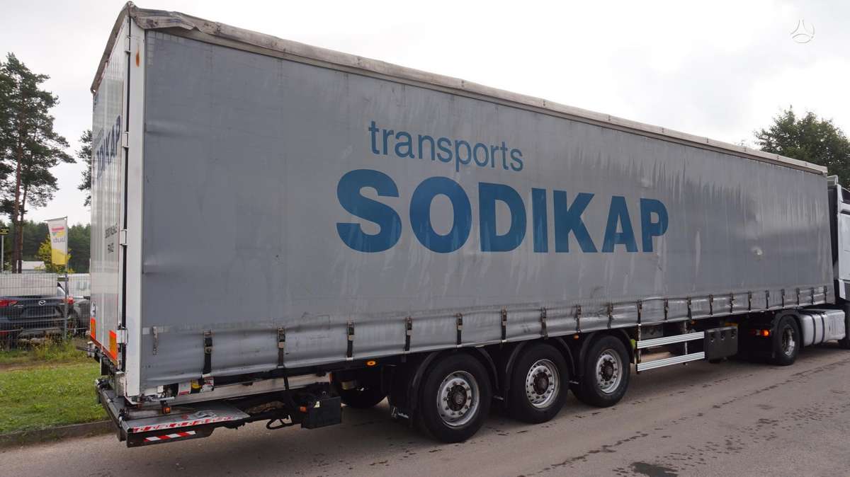 Lecitrailer, užuolaidinės / tentinės