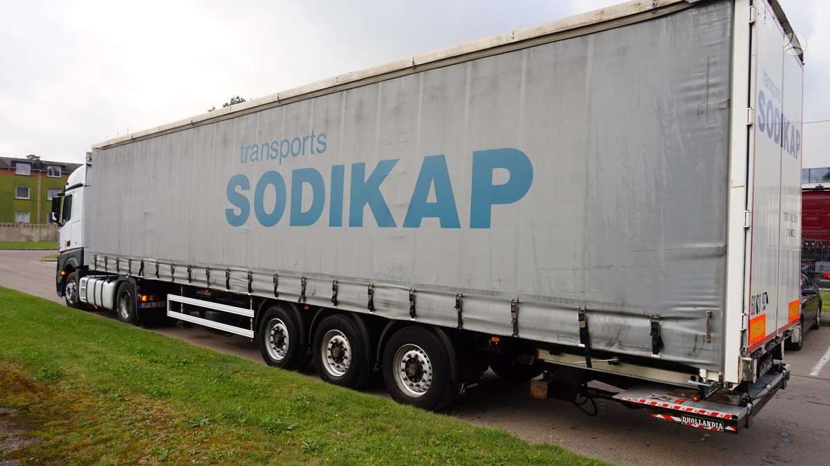 Lecitrailer, užuolaidinės / tentinės