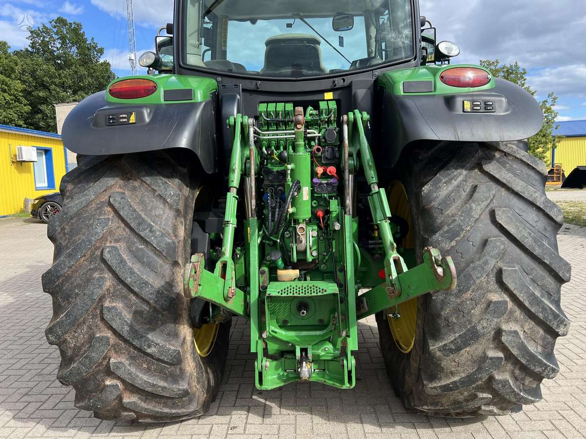 John Deere 6195R, traktoriai