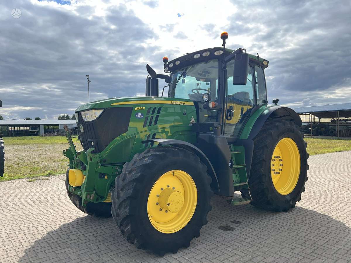 John Deere 6195R, traktoriai
