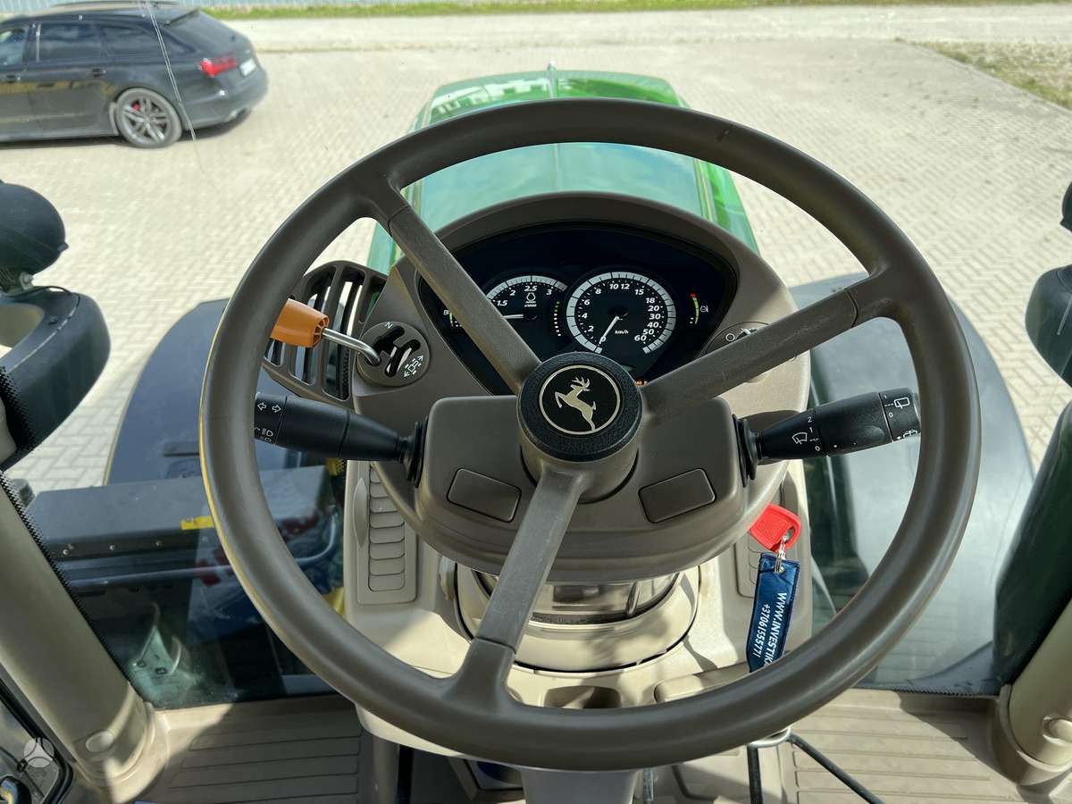 John Deere 6195R, traktoriai