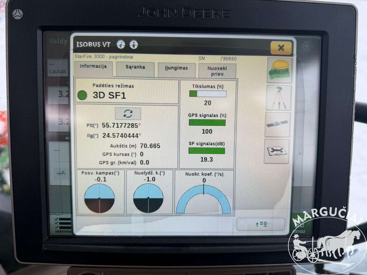 John Deere Starfire 3000
