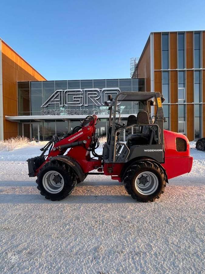 Weidemann 1370CX50, фронтальные погрузчики