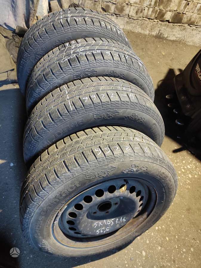 Continental, зимние 195/70 R16