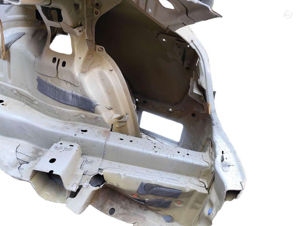 Tesla Model 3 hood (front, rear)