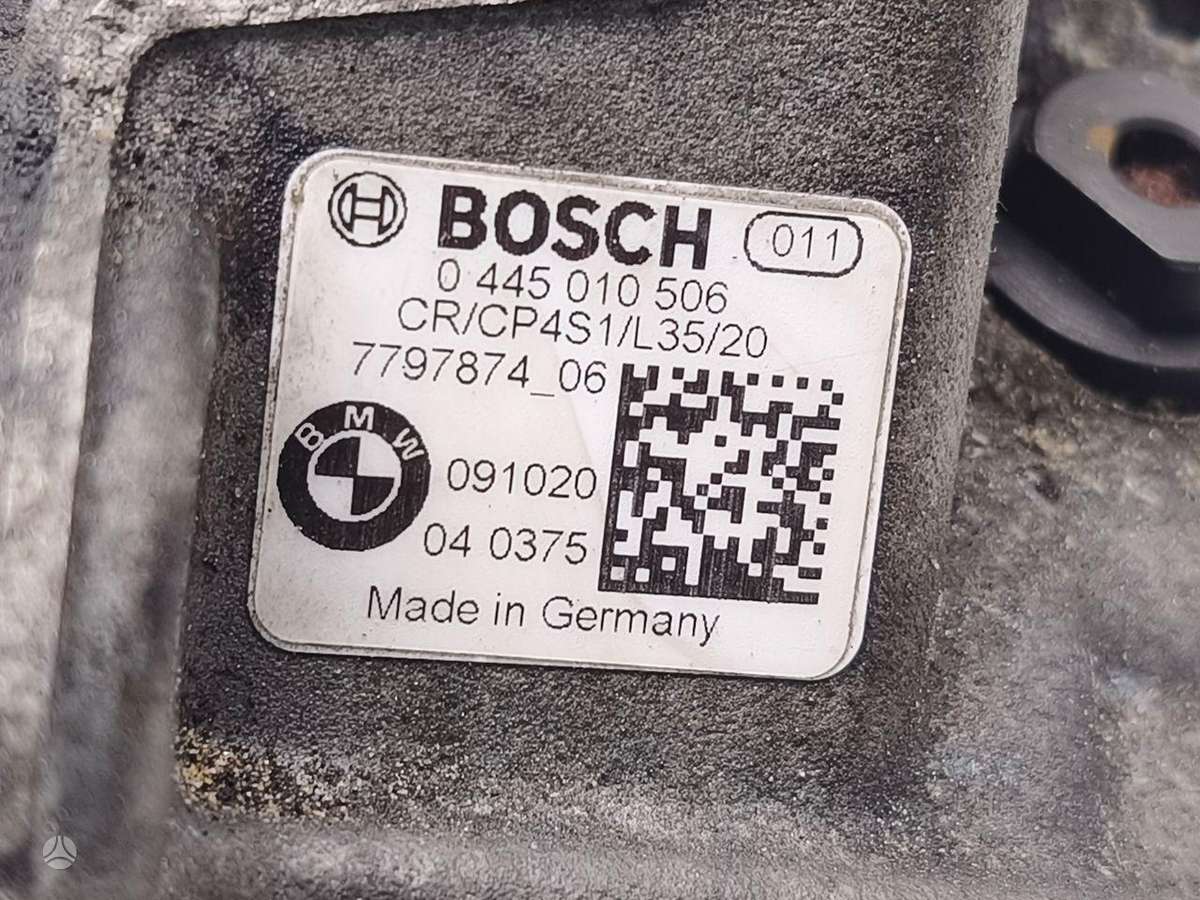 BMW 318, 7797874, injection system