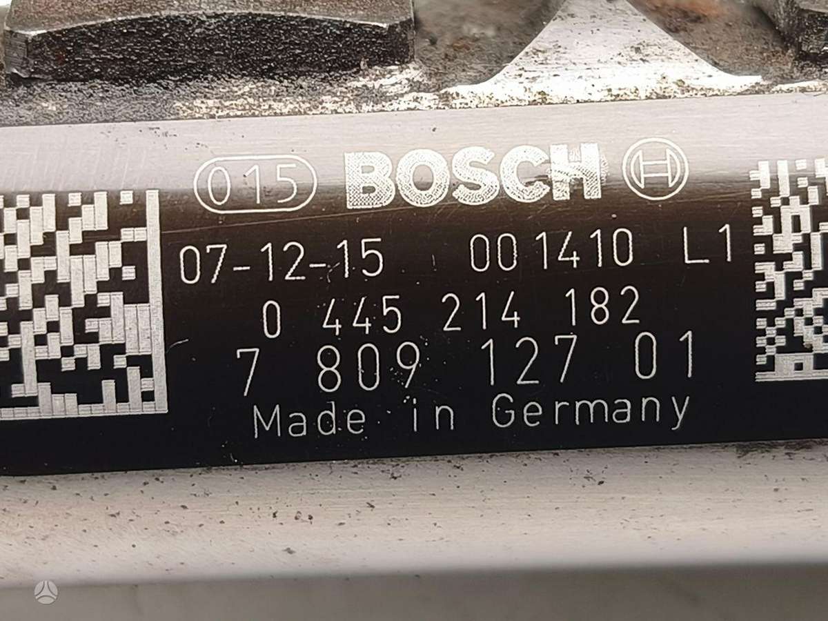 BMW 118, 7797874, injection system