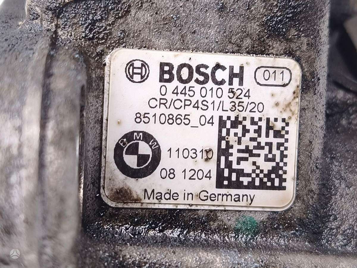 BMW 320, 8510865, injection system