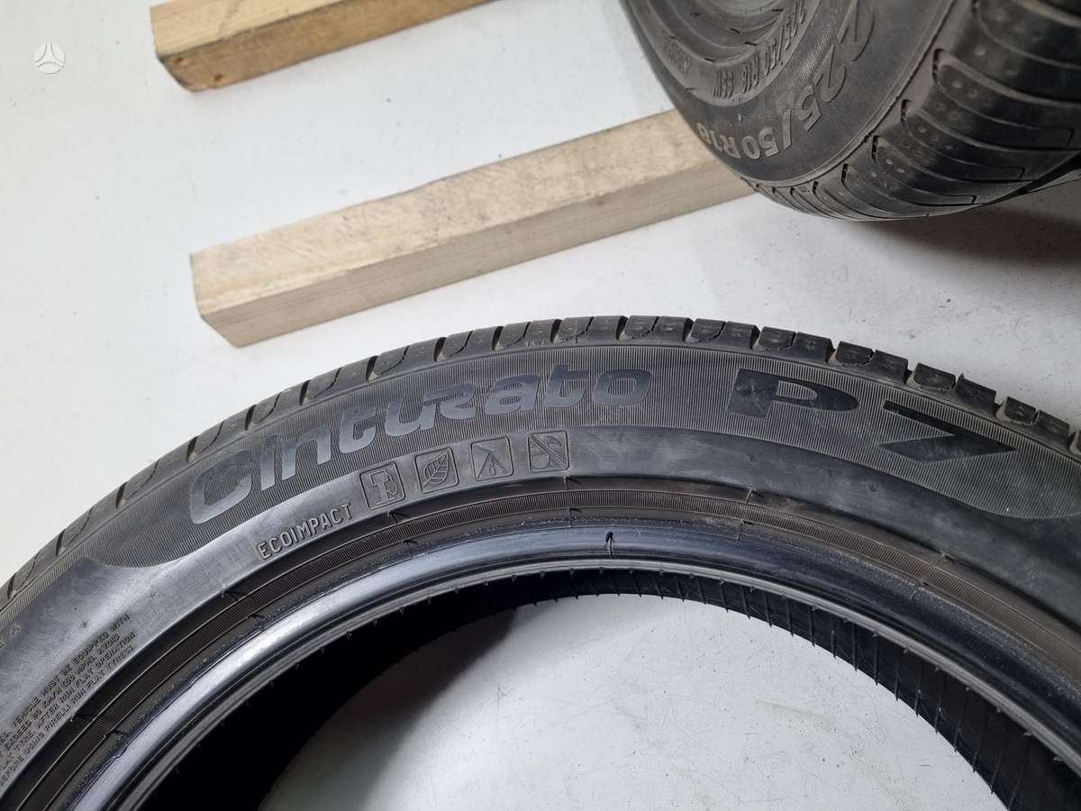 Pirelli 7mm, летние 225/50 R18