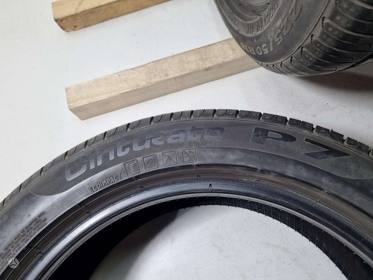 Pirelli 7mm, summer 225/50 R18