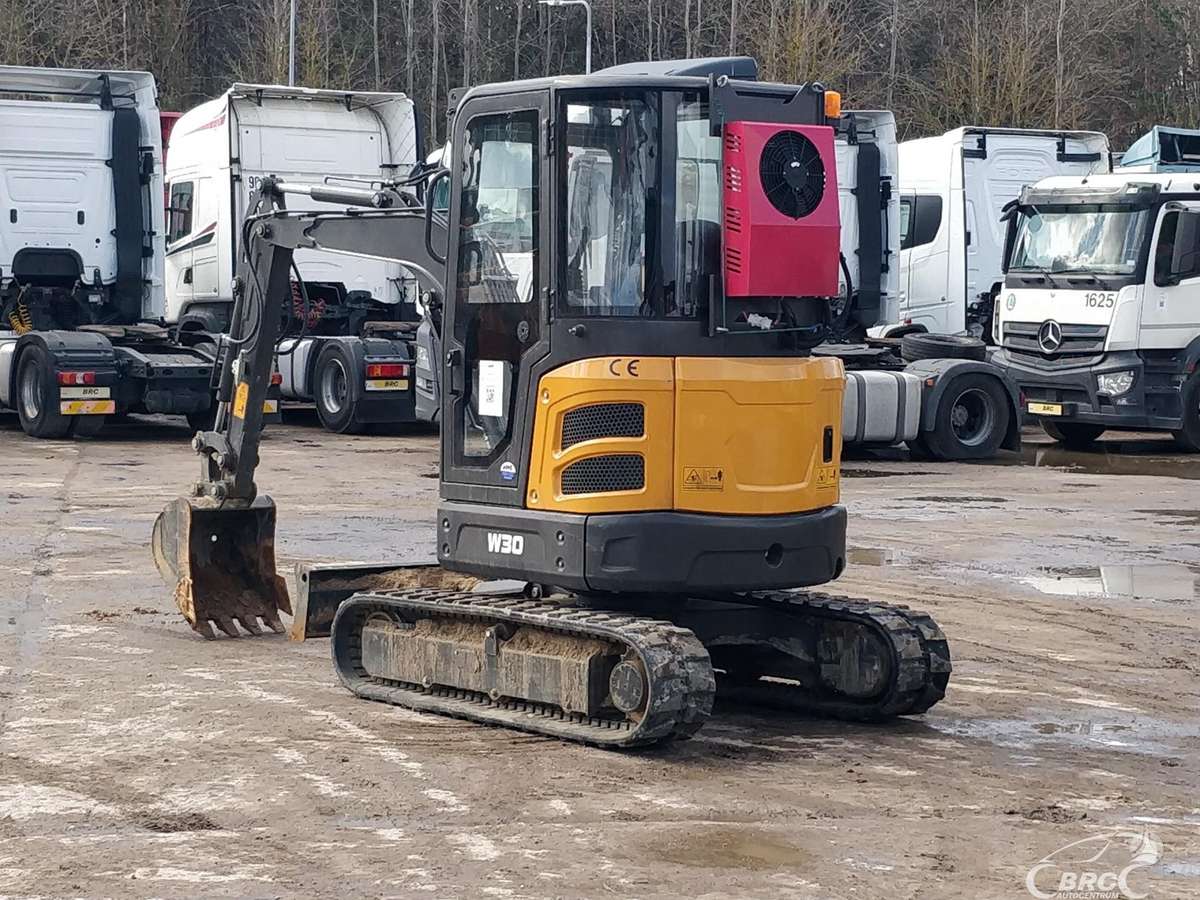 -Kita- TW30, mini ekskavatori